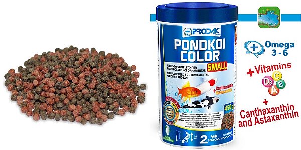 RACAO PRODAC PONDKOI COLOR GRANULES SMALL