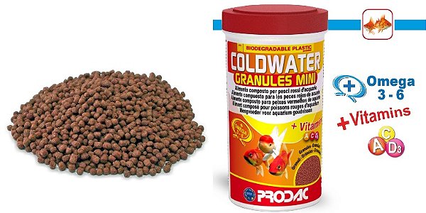 RACAO PRODAC GOLDFISH GRANULES MINI (COLDWATER MINI)