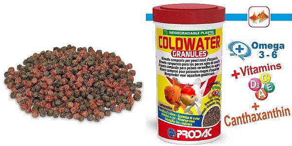 RACAO PRODAC GOLDFISH GRANULES (COLDWATER)