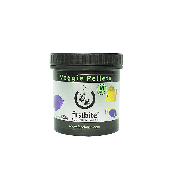 ALIMENTO BCUK FIRST BITE VEGGIE PELLETS M 120G (GRAO 2,5MM)
