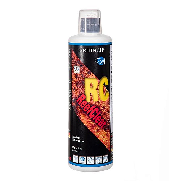 Meio Filtrante Líquido Clarificante GroTech Reef Clear RC