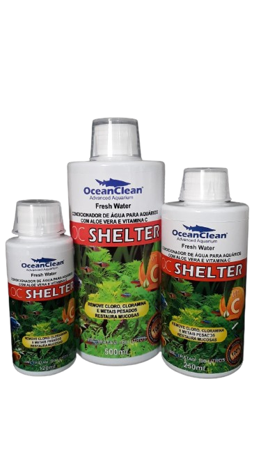 Condicionador Anticloro OceanClean Shelter 500ML