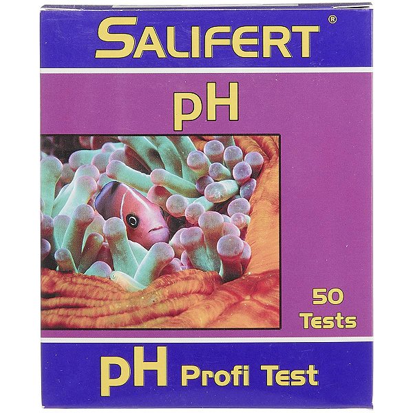 Teste de Água Salifert pH Profi Test Rendimento 50 Testes