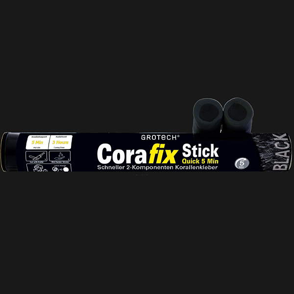 Cola em Bastão para Corais GroTech CorafixStick Quick Black