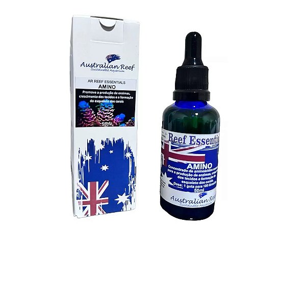 Aminoácidos para Corais Australian Reef Essentials Amino 50ML