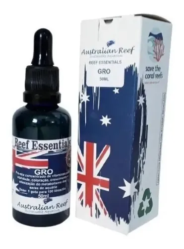 Estimulante de Crescimento para Corais Australian Reef Essential Gro 50ML