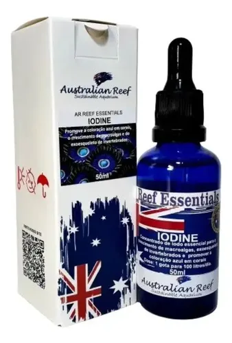 Iodo para Corais Australian Reef Essentials Iodine