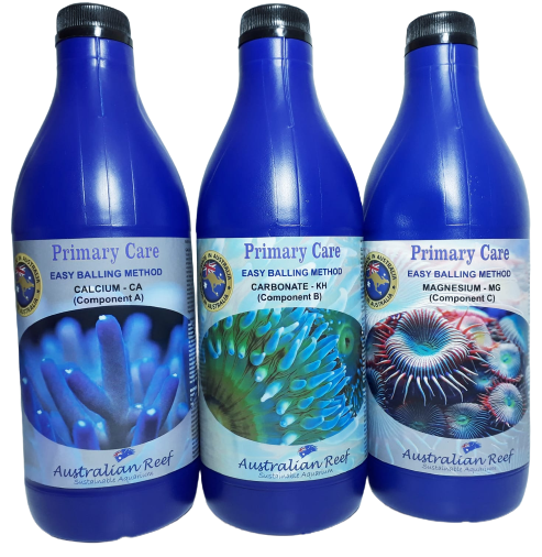 Kit Balling Australian Reef Kit EBM Calcium/Carbonate/Magnesium 3X500ML