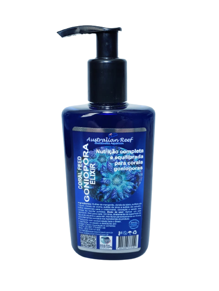 Alimento Líquido para Corais Goniopora Australian Reef Coral Feed Elixir 200ml