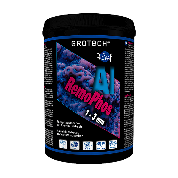 Removedor de Fosfato e Silicato GroTech RemoPhos AL 1 3mm 1000ml