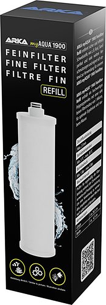 Refil Filtro Fino 1 Micron para Osmose ARKA myAQUA Refill Feinfilter/Fine