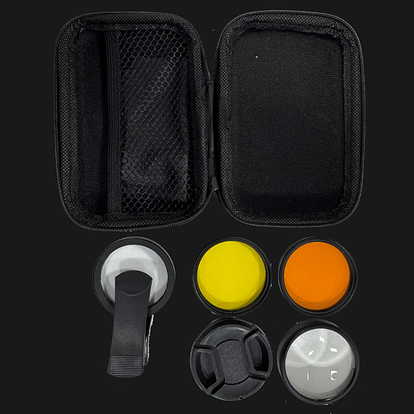 Filtro e Lente Macro para Smartphone GroTech Filter Makro-Linse