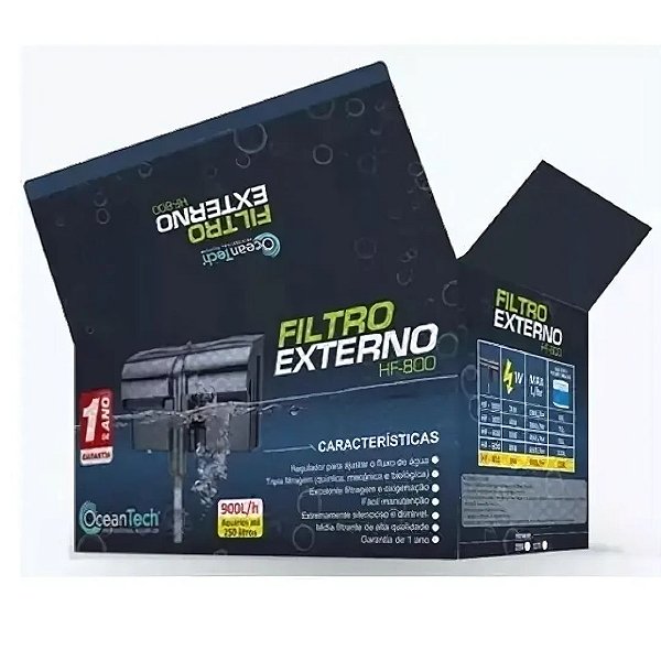 Ocean Tech Filtro Externo (Hang On) HF – 0800 127V