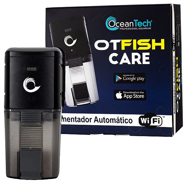 Ocean Tech Alimentador Automático OT Fish Care Bivolt