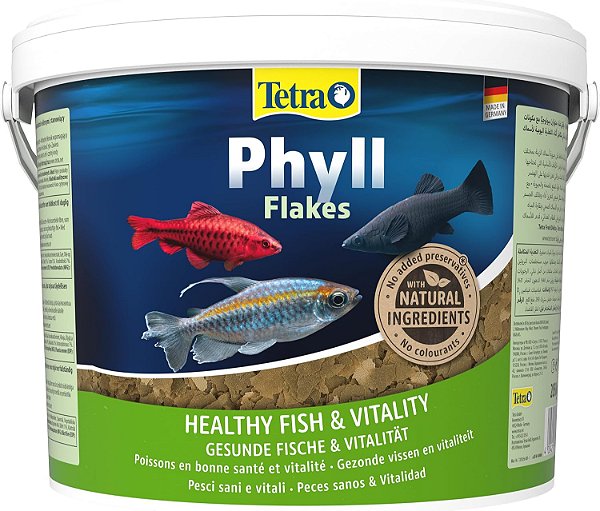 Tetra TetraPhyll Flocos Vegetais 10 L