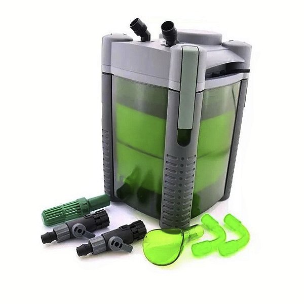 Filtro Canister Jebo 828 1.200 L/h 28W para Aquário 110V