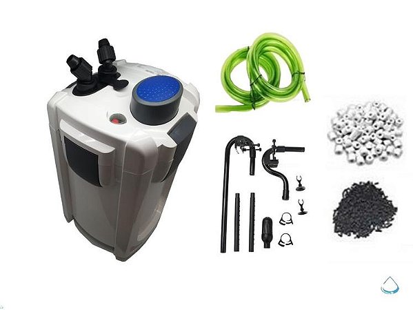 Filtro Canister Jebo 825 1.000 L/h 22W para Aquário 220V