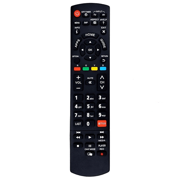 Controle Remoto Panasonic Viera Netflix Tv Led Tc32 Tc50 Tcl32 Tcp50