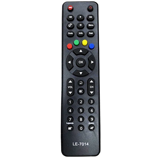Controle Remoto Elsys Oi Tv SES6 ETRS33 ETRS34 ETRS35 ETRS37 ETRS38
