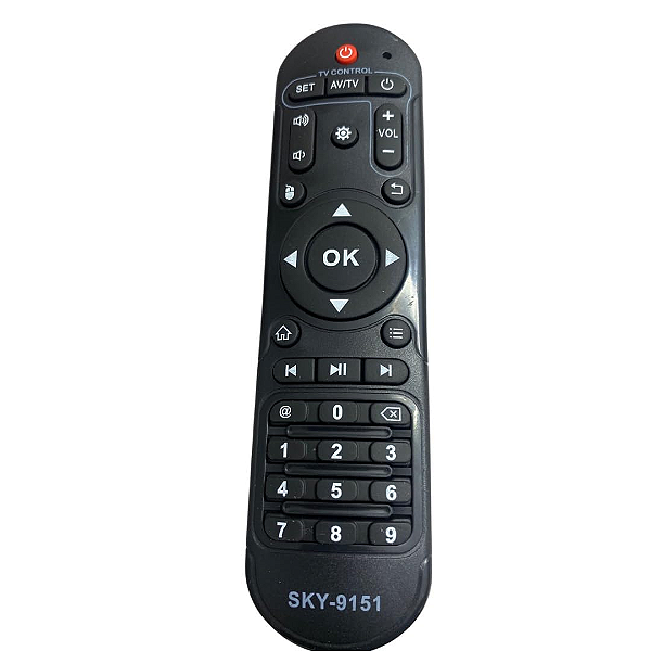 CONTROLE RECEP COMPATÍVEL C/AZAMERICA EXTREMO / MIBOBOX ULTRA