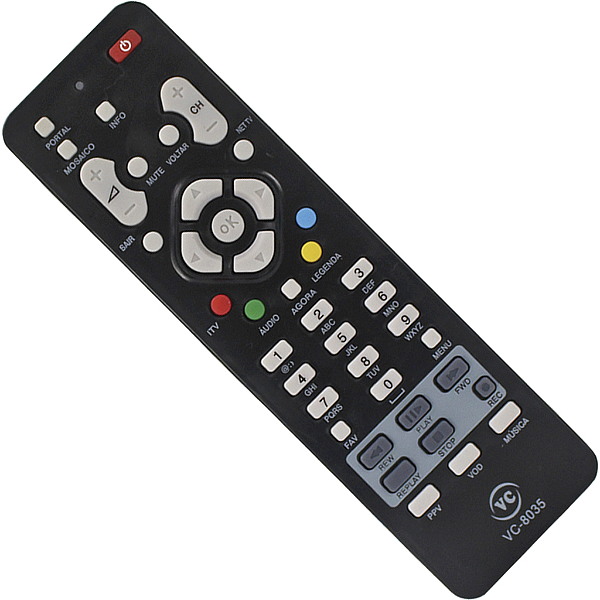 Controle Remoto Para Receptor Net Digital - Lelong