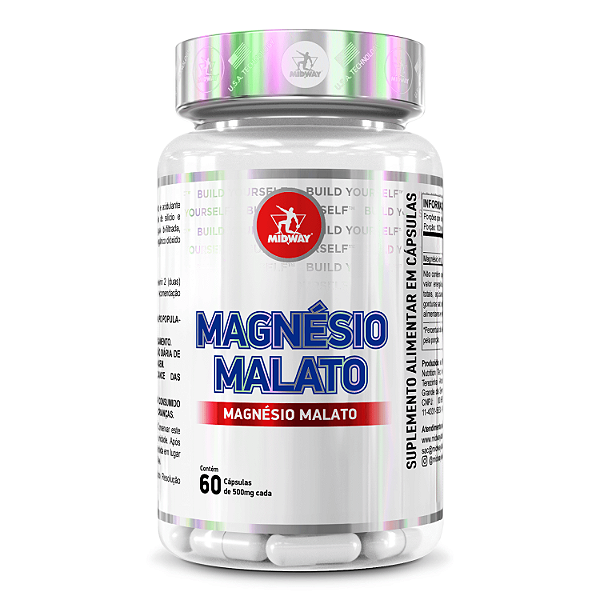 Magnésio Malato 60 caps