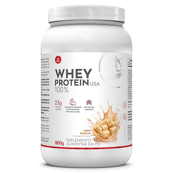 Whey Protein USA Baunilha 900g