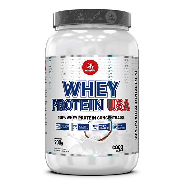 Whey Protein USA Coco 900g