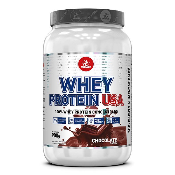 Whey Protein USA Chocolate 900g