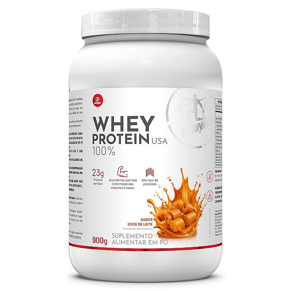 Whey Protein USA Doce de Leite 900g