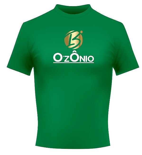 CAMISETA OZONIO SLIM VERDE TAM P