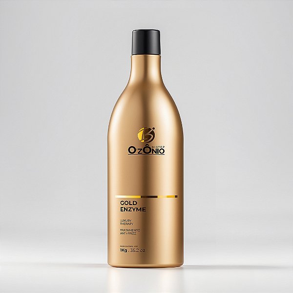 Tratamento Anti-Frizz Biotop Ozonio Gold Enzyme - Passo 2