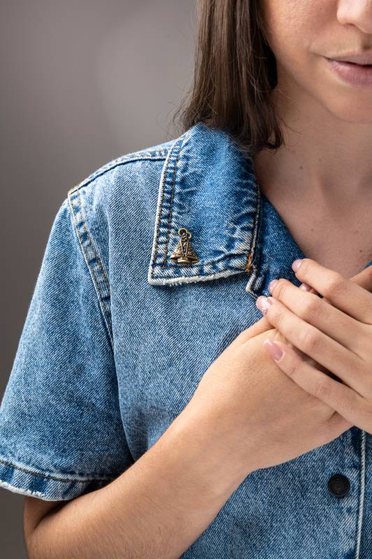 Botton Nossa Senhora de Nazaré - Religioso