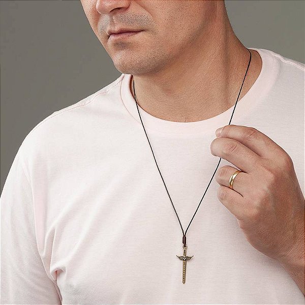 COLAR CRUZ ESPADA SÃO MIGUEL