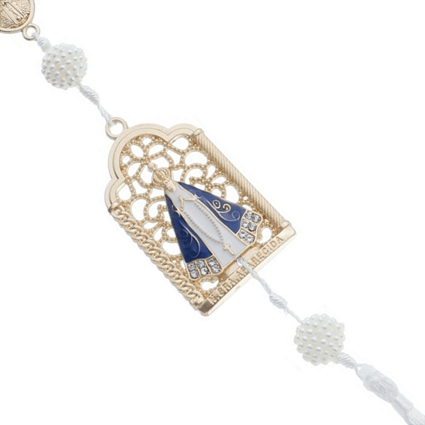 Dezena para Carro de Nossa Senhora Aparecida e São Cristóvão com Pompom