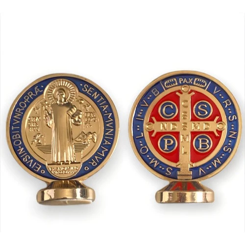 Medalha de São Bento para Carro - Colorida