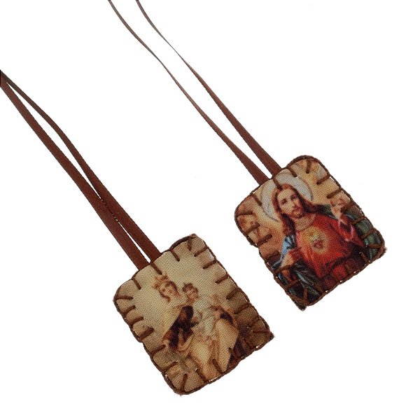 Escapulário de Nossa Senhora do Carmo em Tecido - Tam M