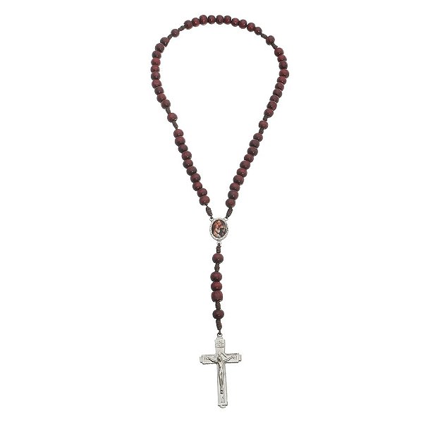 TERÇO DOS HOMENS DE MADEIRA - VERMELHO