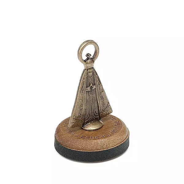 Imagem de Nossa Senhora Aparecida para painel - proteção uber/99/taxi