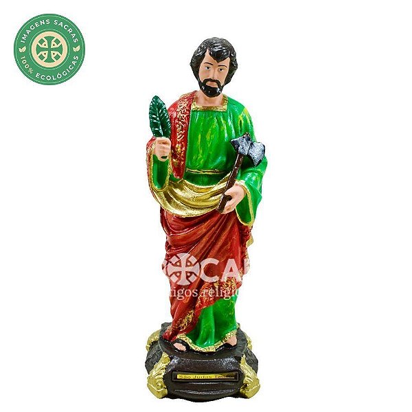 IMAGEM SÃO JUDAS TADEU INQUEBRÁVEL – 20CM