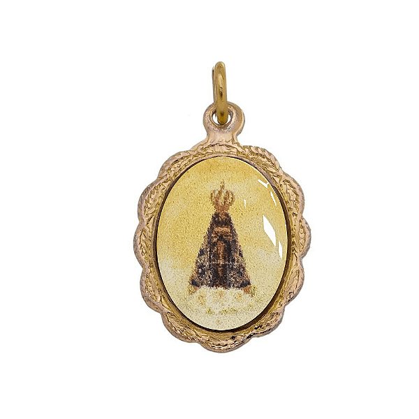 KIT MEDALHA NOSSA SENHORA APARECIDA – 5, 10, 15 OU 25 UNIDADES