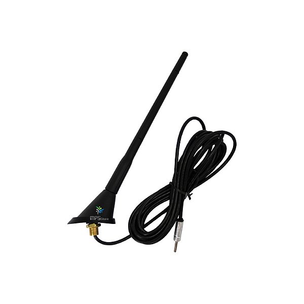 Antena Teto P/ Voyage Saveiro Parati Golf Polo C/extensão 4m