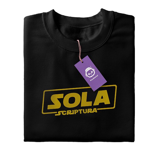Camiseta Sola Scriptura - Solo Star Wars