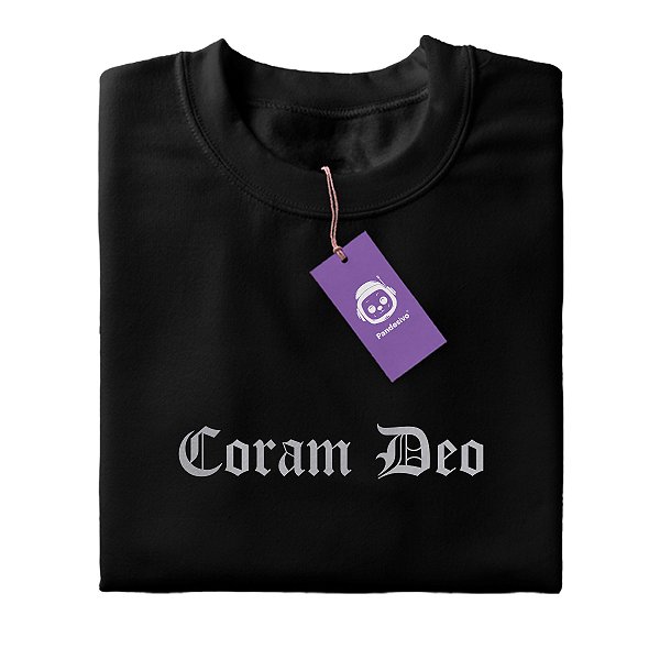 Camiseta Coram Deo Diante de Deus