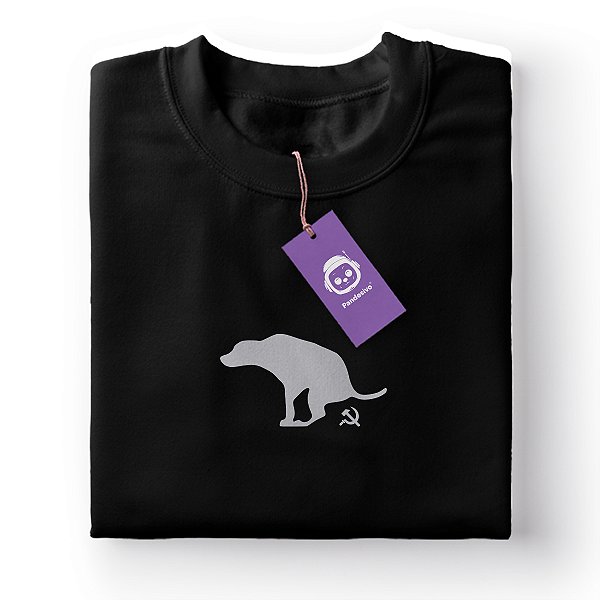 Camiseta Cachorro Defecando Comunismo