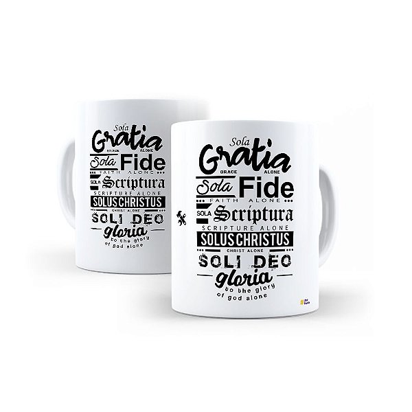 Caneca Cinco Solas da Reforma