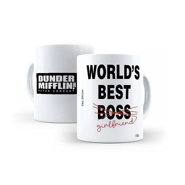 Caneca World Best Boyfriend or Girlfriend The Office