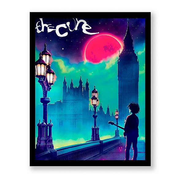 Quadro Decorativo The Cure Pôster London