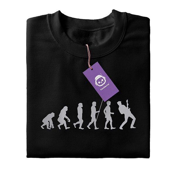 Camiseta Evolução do Guitarrista