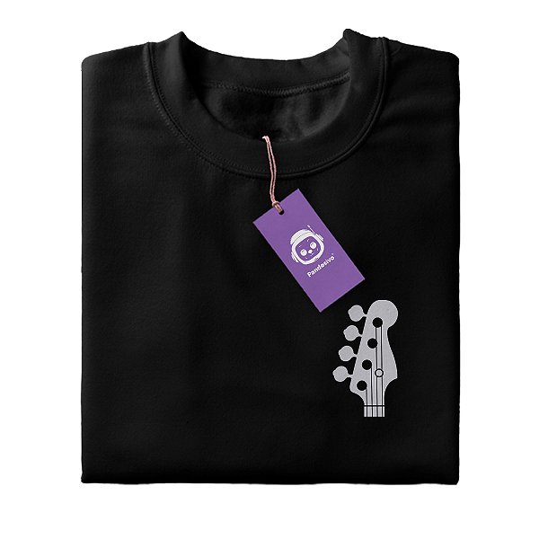 Camiseta Baixista Minimalista